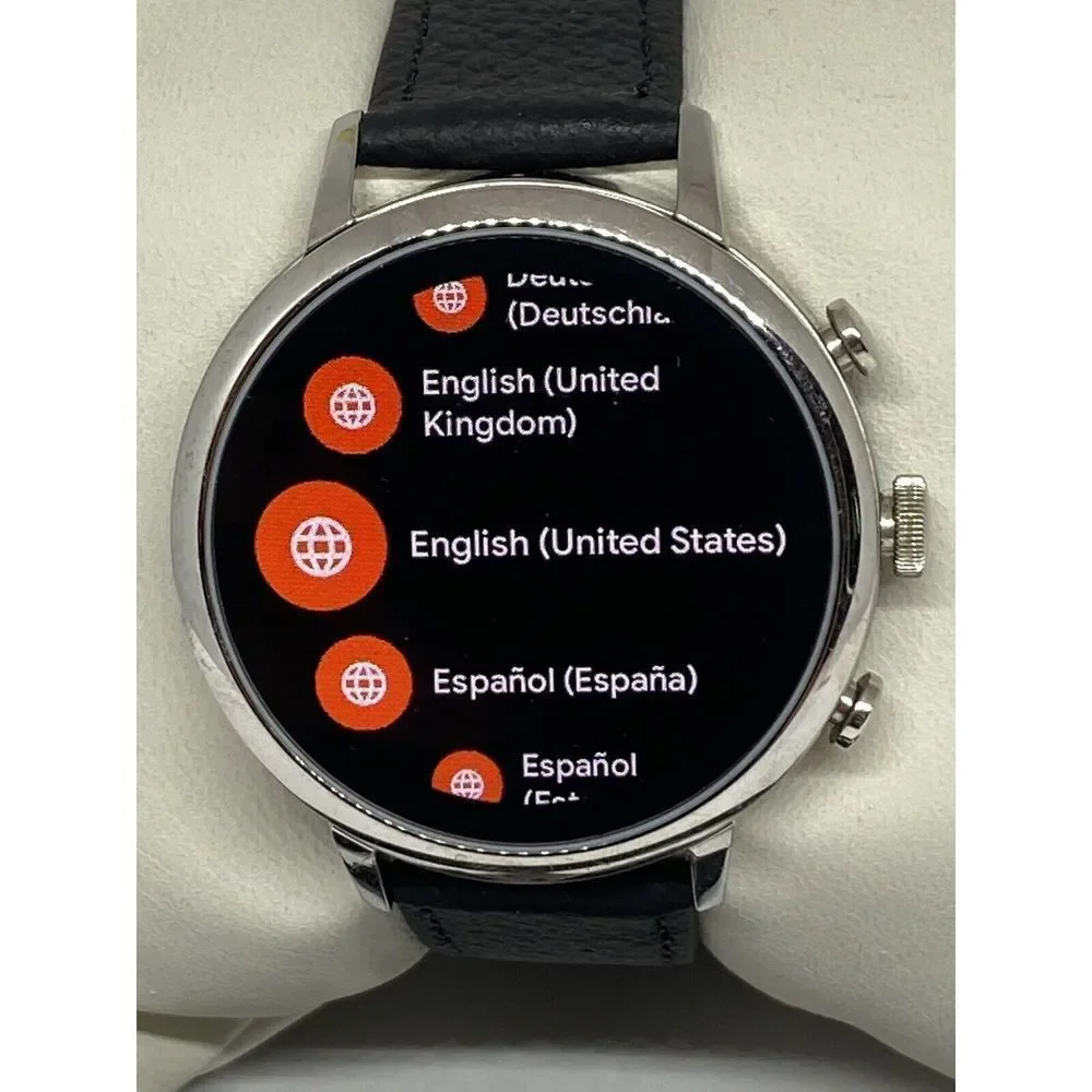 Fossil Gen 4 Authentic Digital Dial Smart Watch Custom Band FTW6014 DC79
